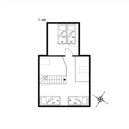 5581-svaneke-kirkevangen-3-½ بيت للعطل سفانيكي